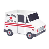 Love Letter Express Truck Valentine's Day White Chocolate Candy Bouquet